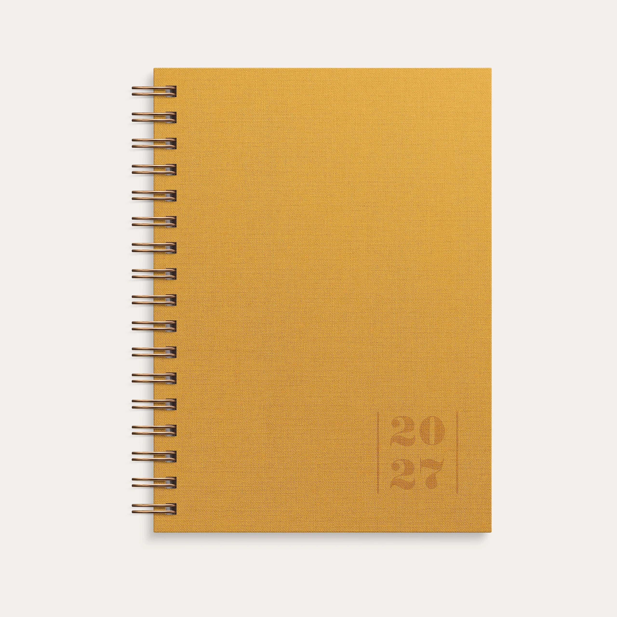 Kalender 2027 Senator A6 Textile senapsgul