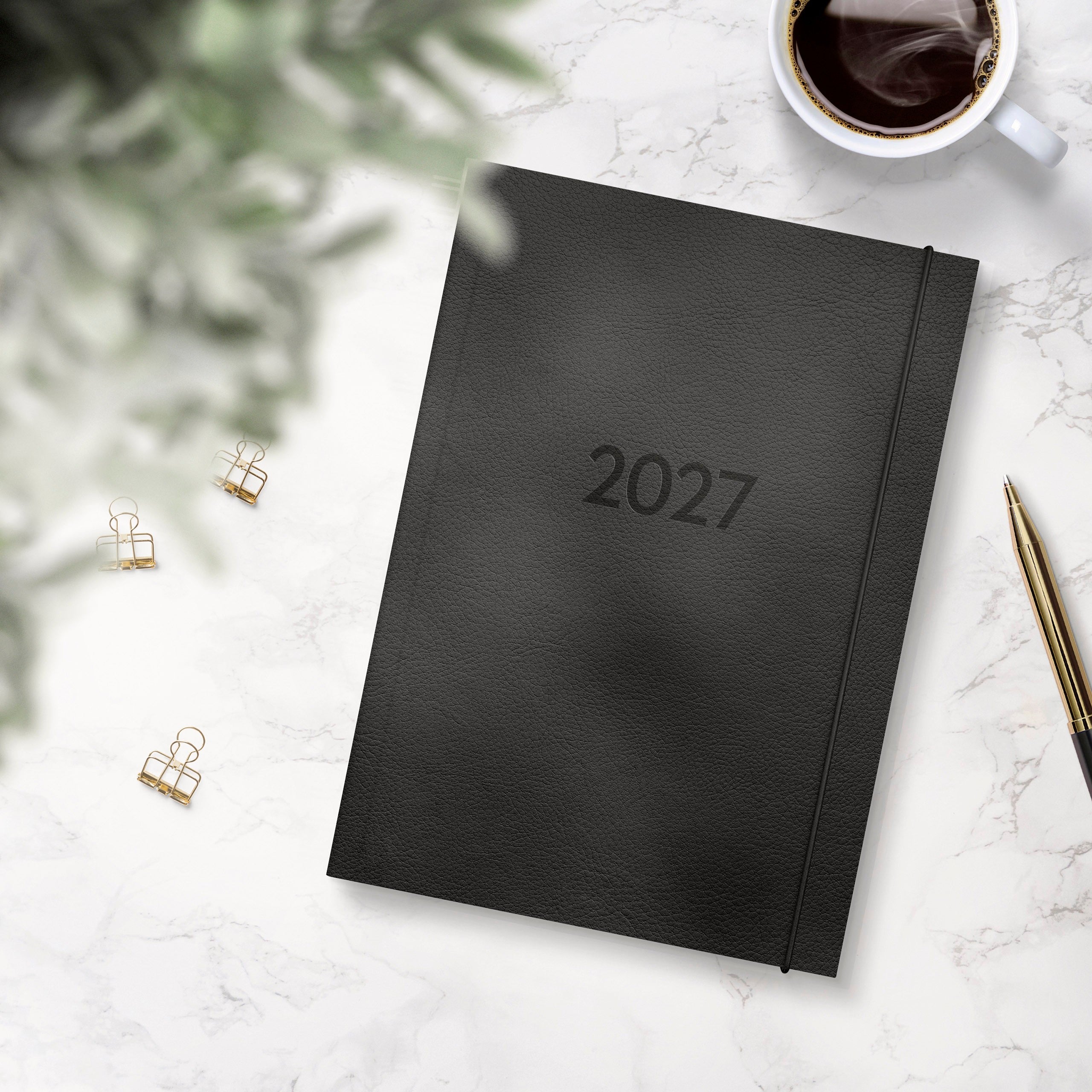 Kalender 2027 Senator A5 Vega svart