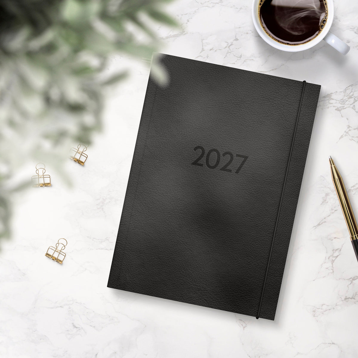 Kalender 2027 Senator A5 Vega svart