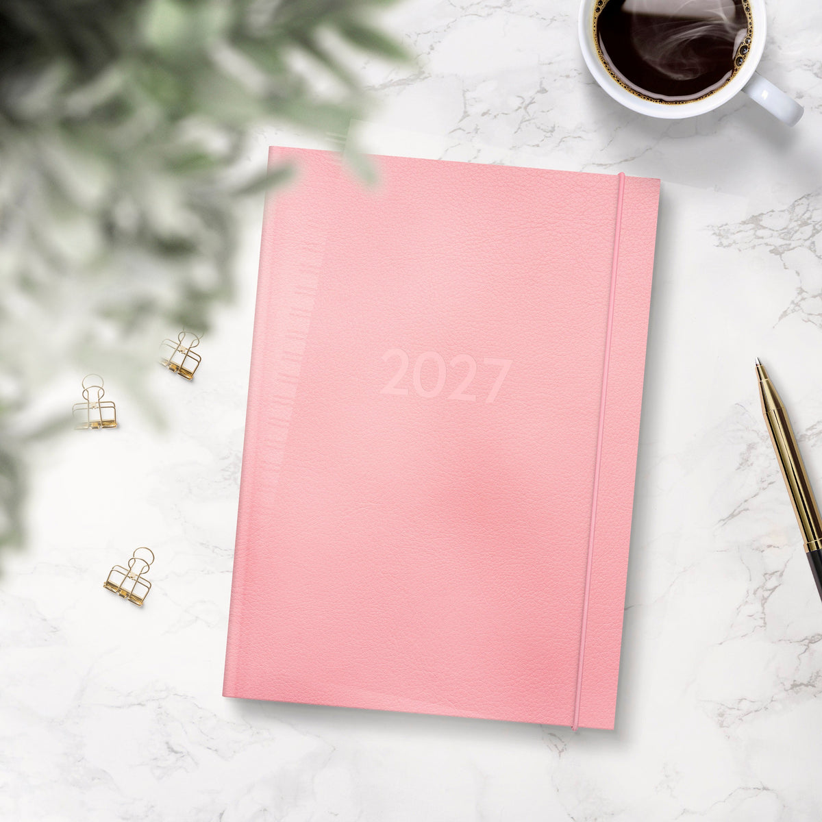 Kalender 2027 Senator A5 Vega rosa
