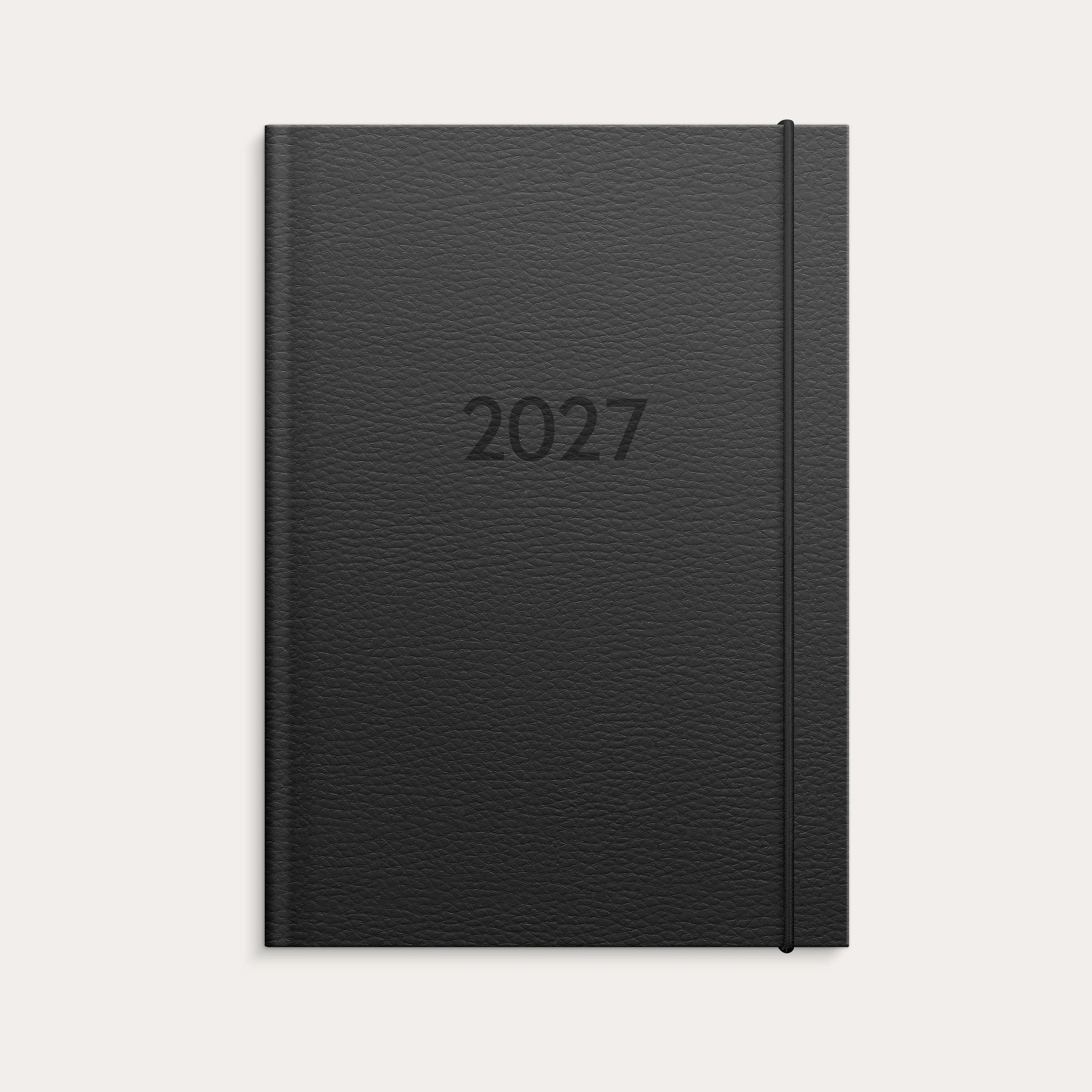 Kalender 2027 Senator A6 Vega svart
