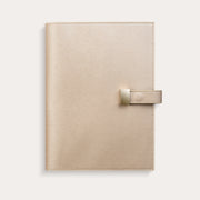 Kalender 2026 Stor Veckokalender beige konstläder Tora