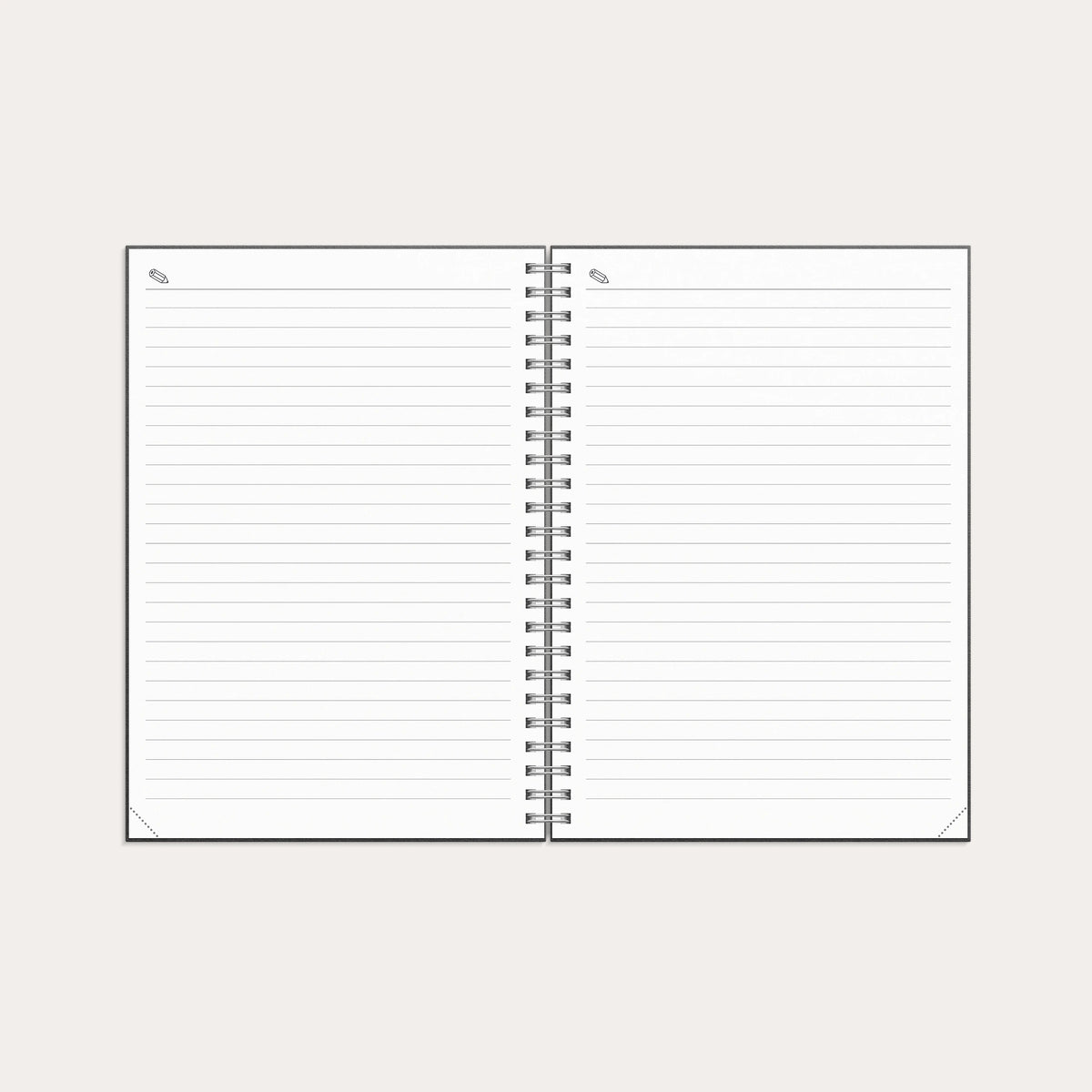 Kalender 2027 Business A5 beige konstläder