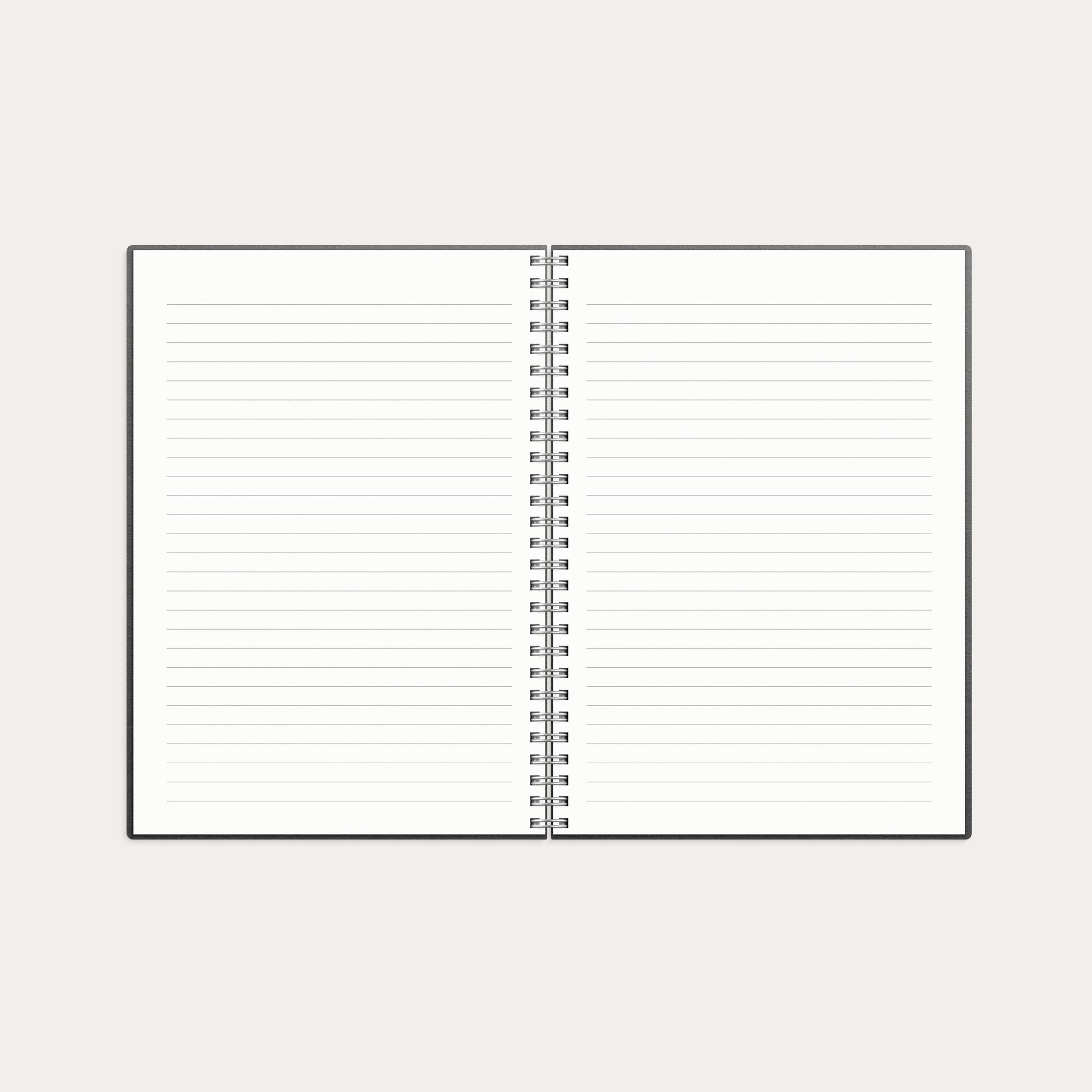 Kalender 2026 Senator A5 beige konstläder Tora – detail view