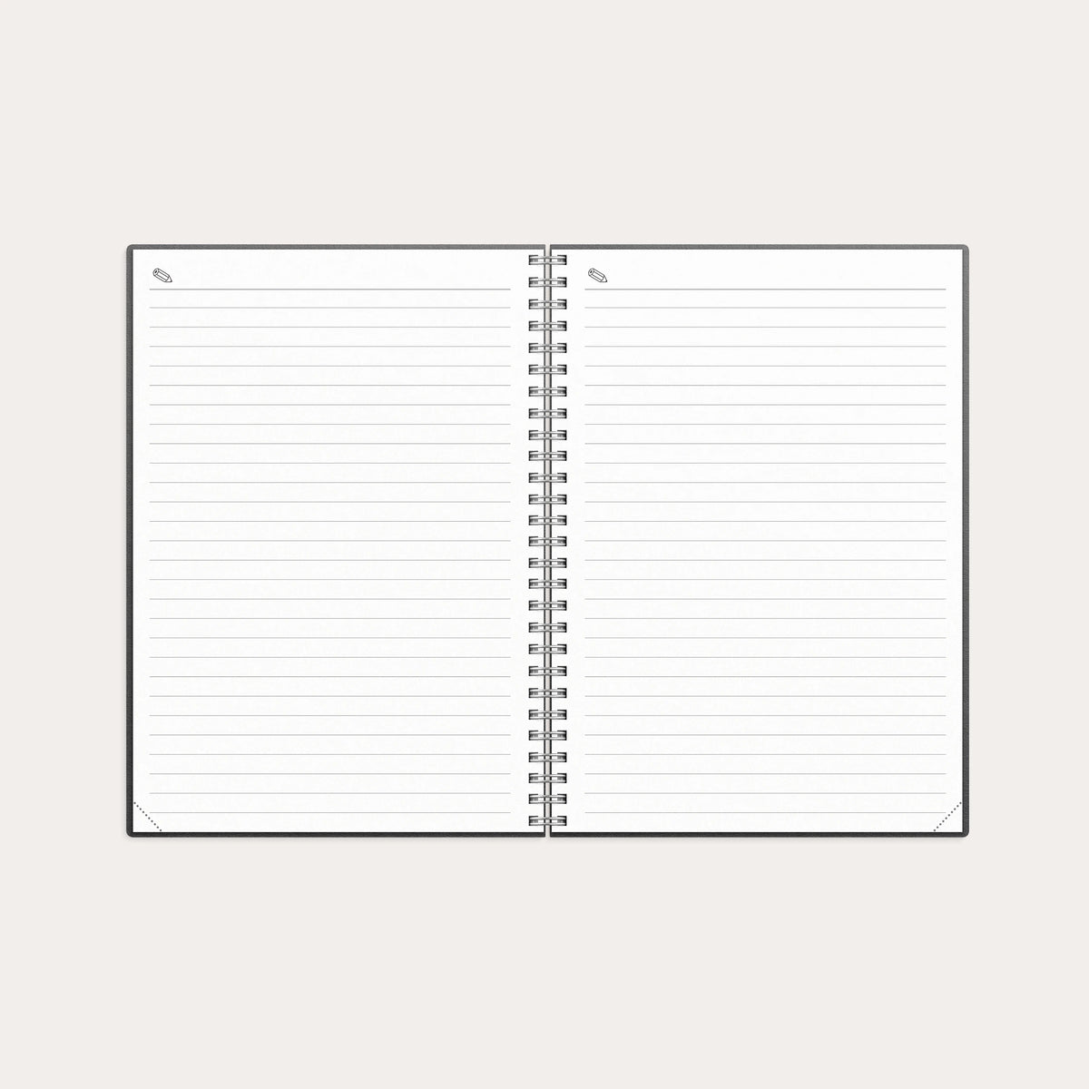 Kalender 2027 Weekly A5 svart konstläder