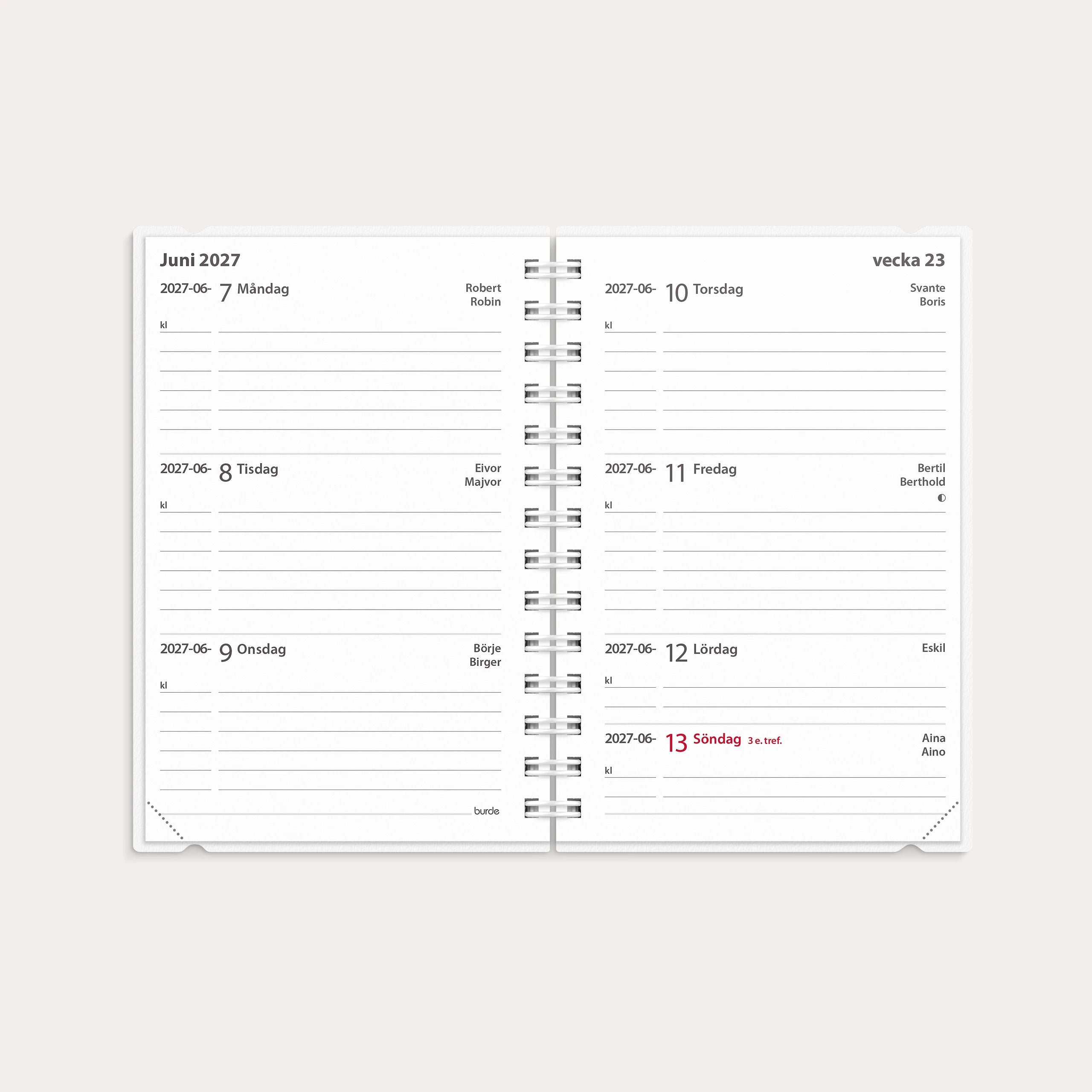 Kalender 2027 Leader 4i1