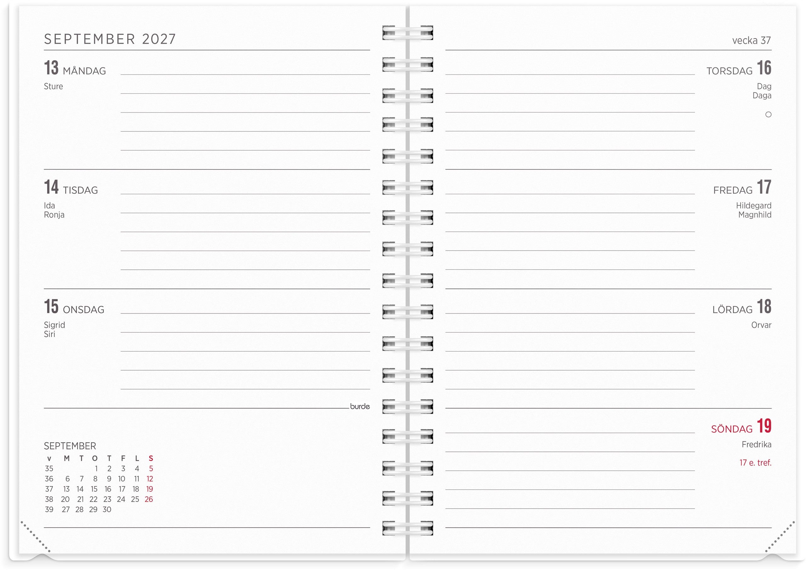 Kalender 2027 Senator A6 4i1