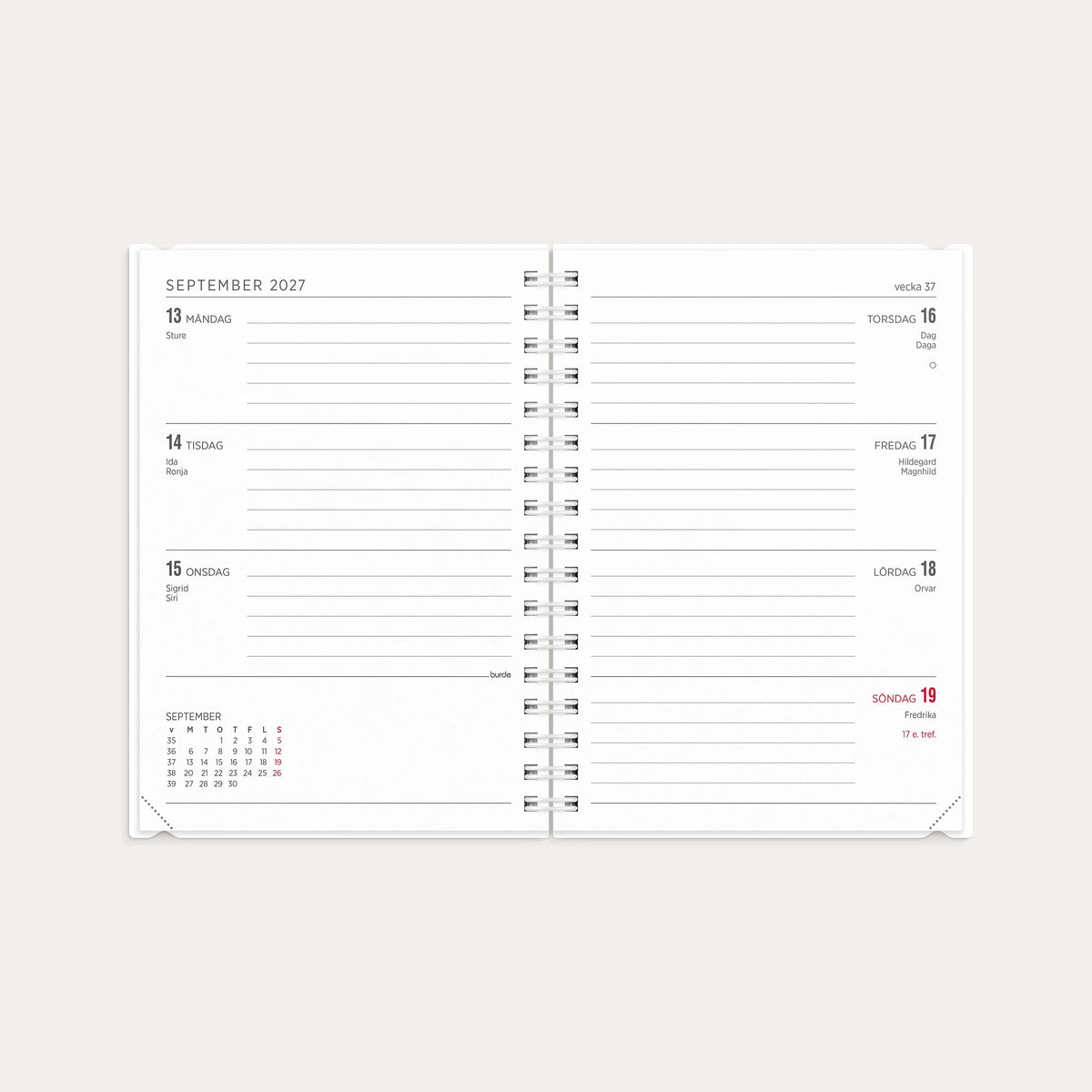Kalender 2027 Senator A6 4i1