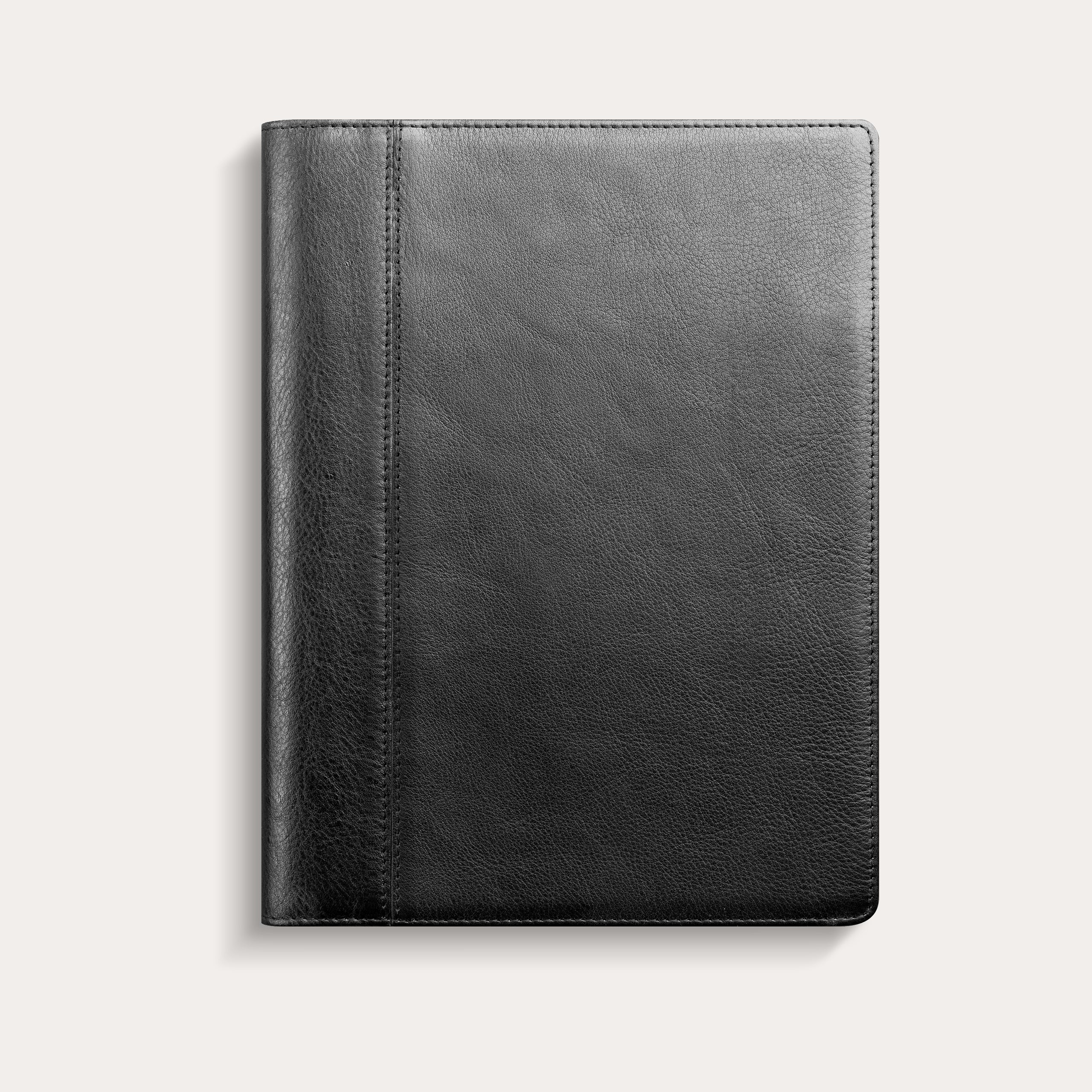 Kalender 2026 Business svart skinn