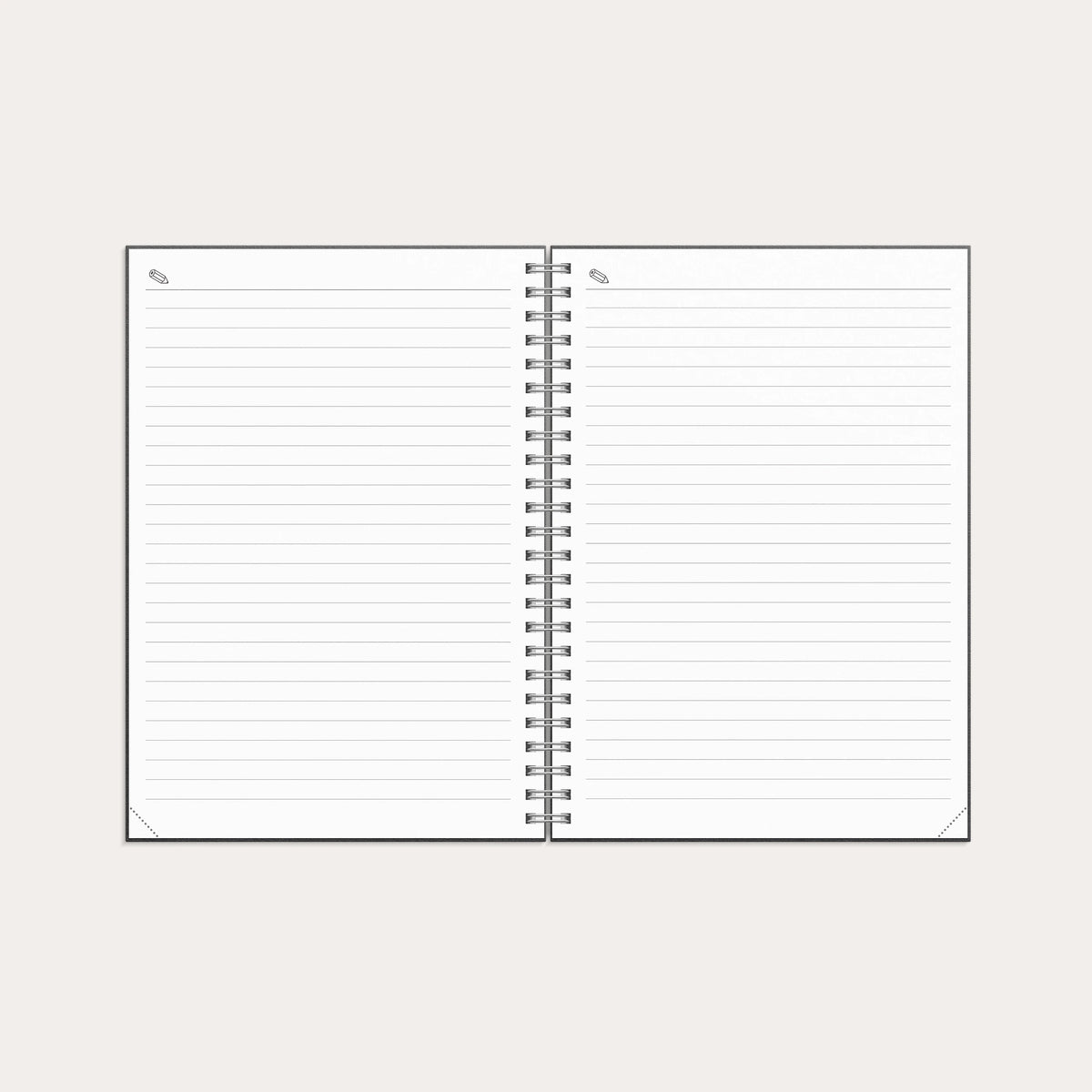 Kalender 2027 Business A5 svart skinn