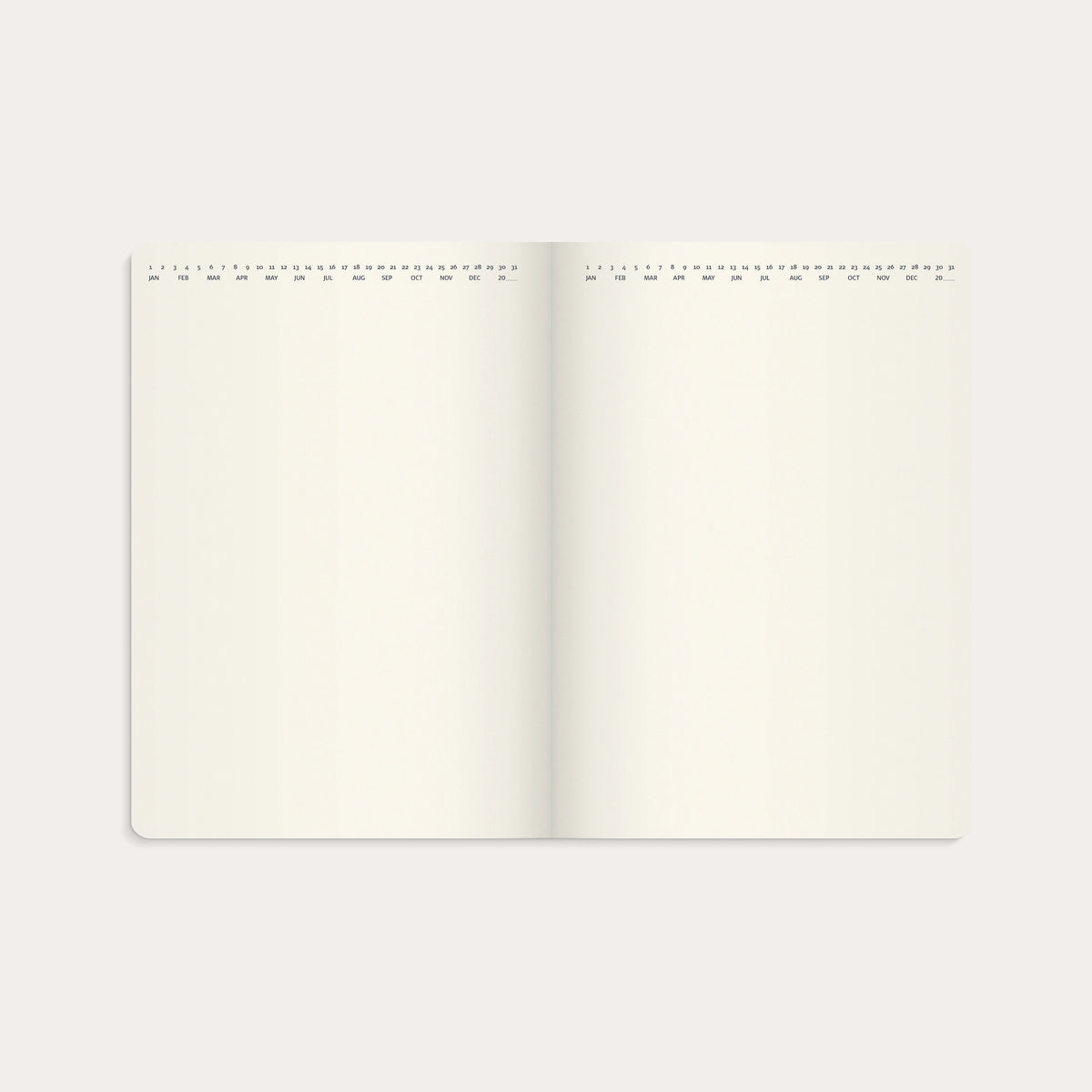Stor Veckokalender Forma Deluxe 2027 brun
