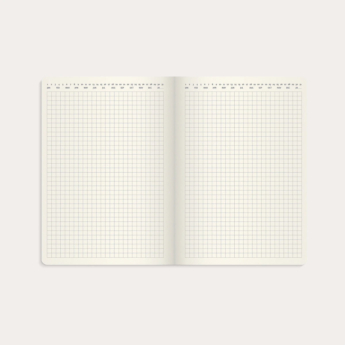 Stor Veckokalender Forma Deluxe 2027 svart