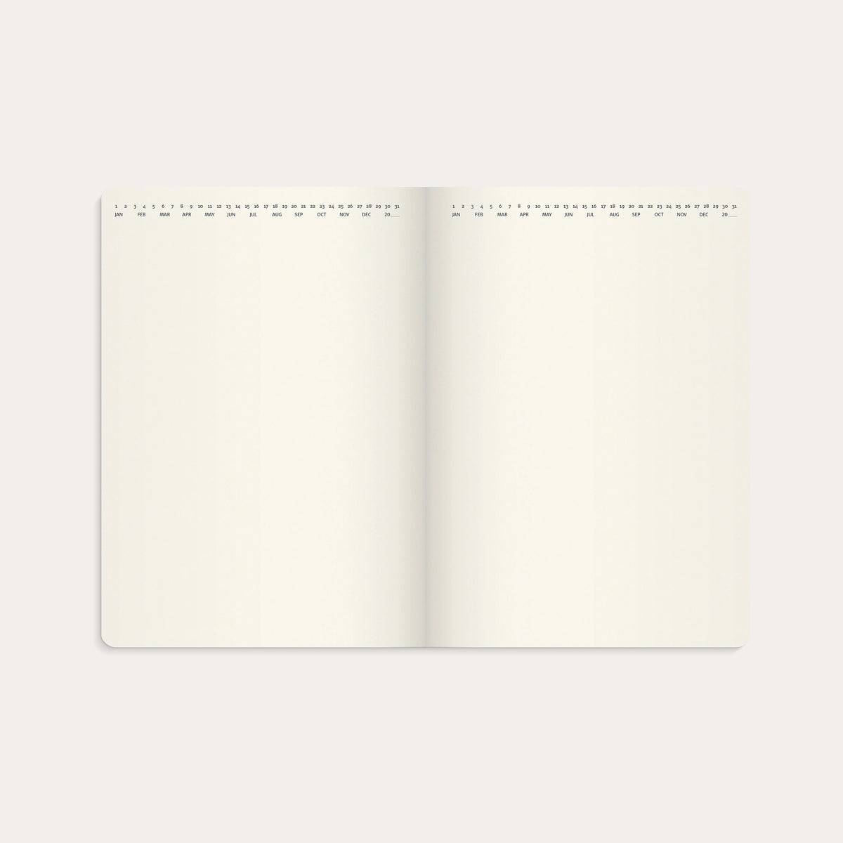 Stor Veckokalender Forma Deluxe 2027 svart