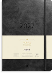 Stor Veckokalender Forma Deluxe 2027 svart