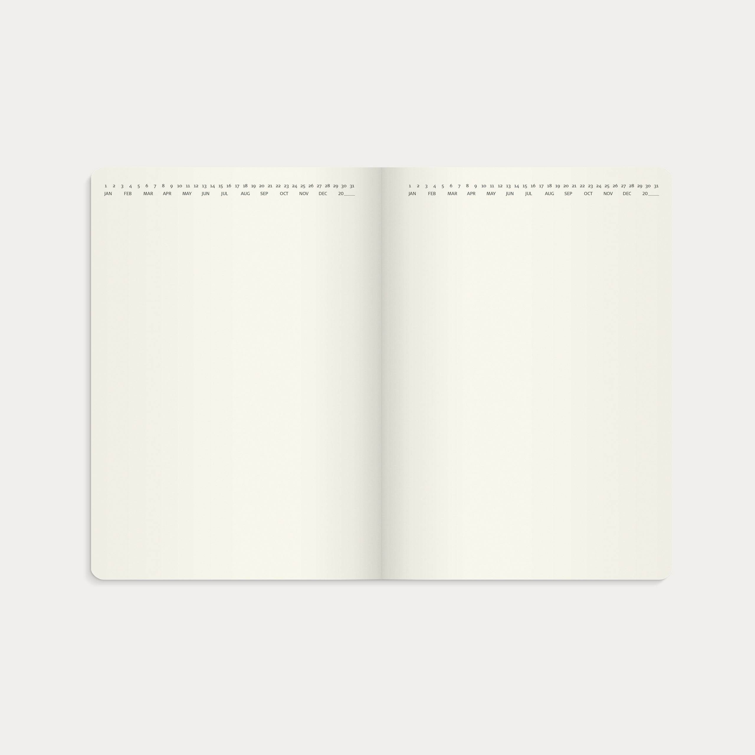 Kalender 2026 Liten Veckokalender Forma Deluxe svart