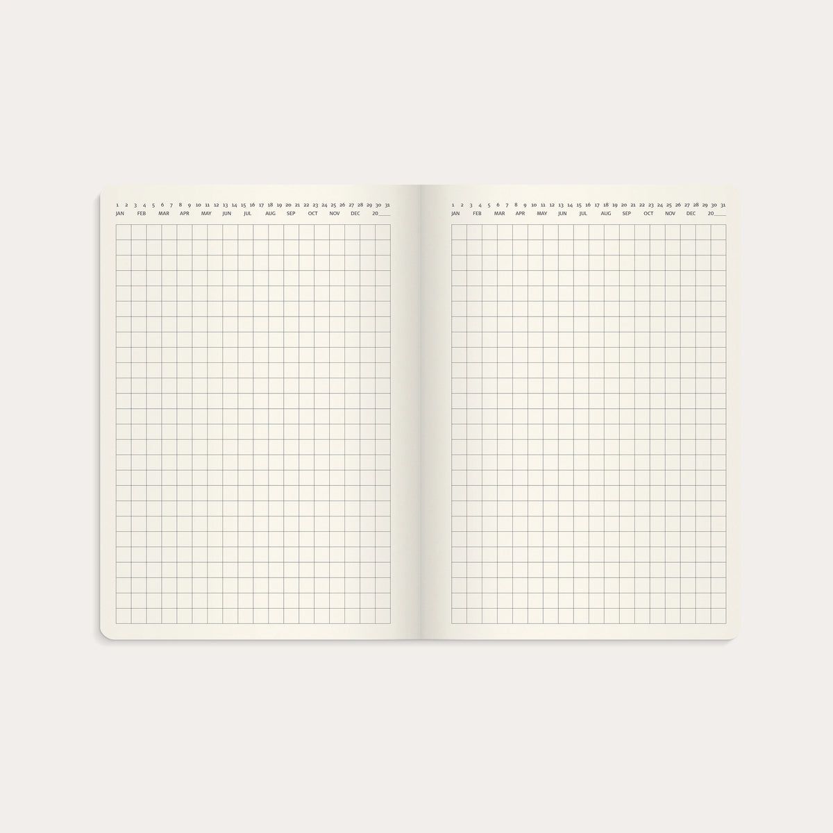 Liten Veckokalender Forma Deluxe 2027 svart