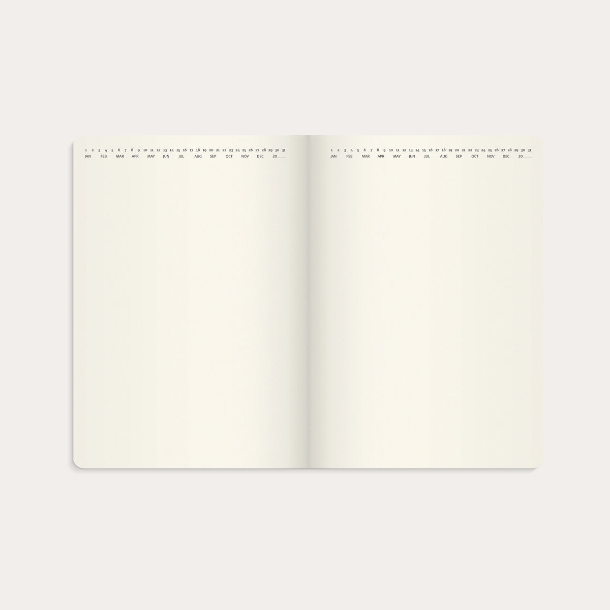 Liten Veckokalender Forma Deluxe 2027 svart