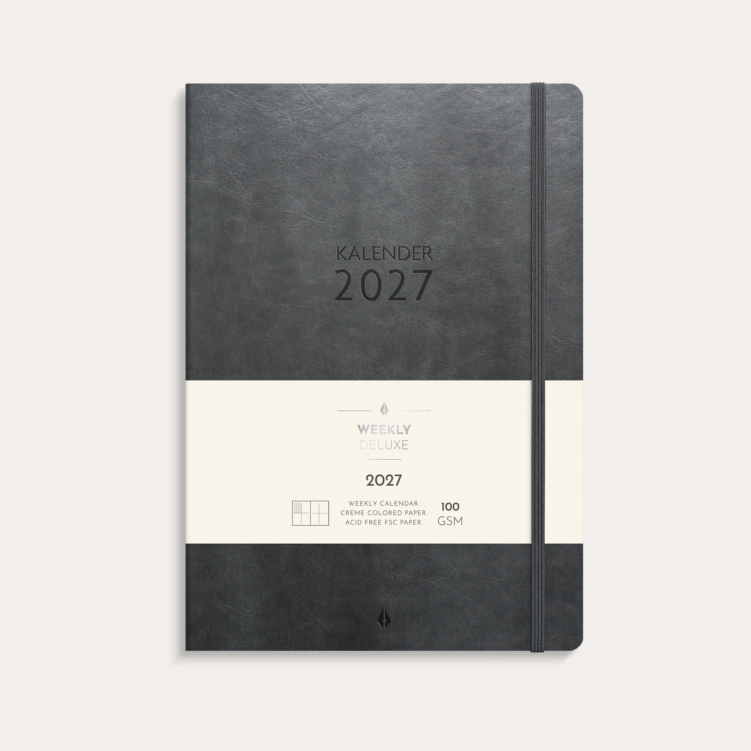 Kalender 2027 Weekly Deluxe