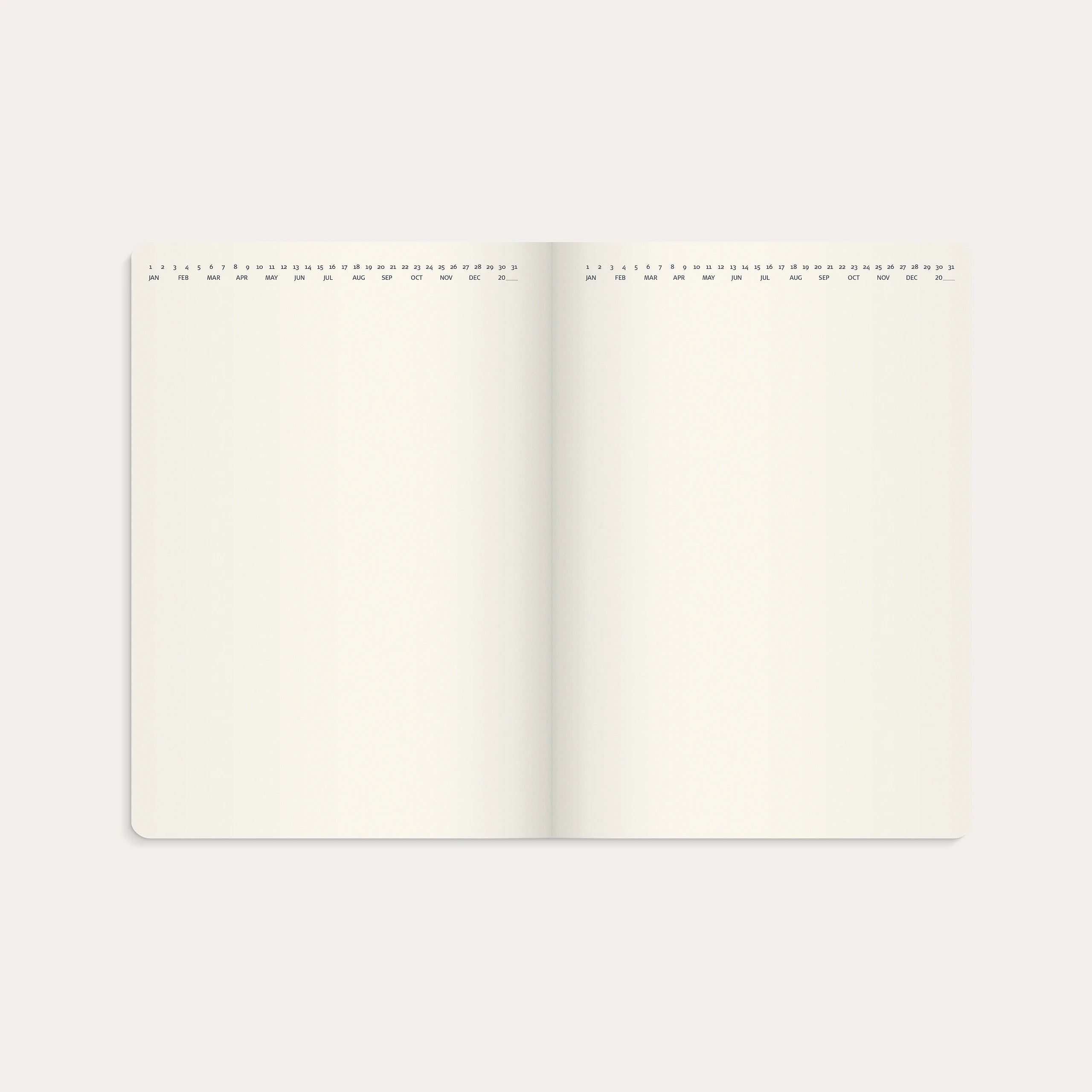 Kalender 2027 Agency A5 Forma Deluxe brun