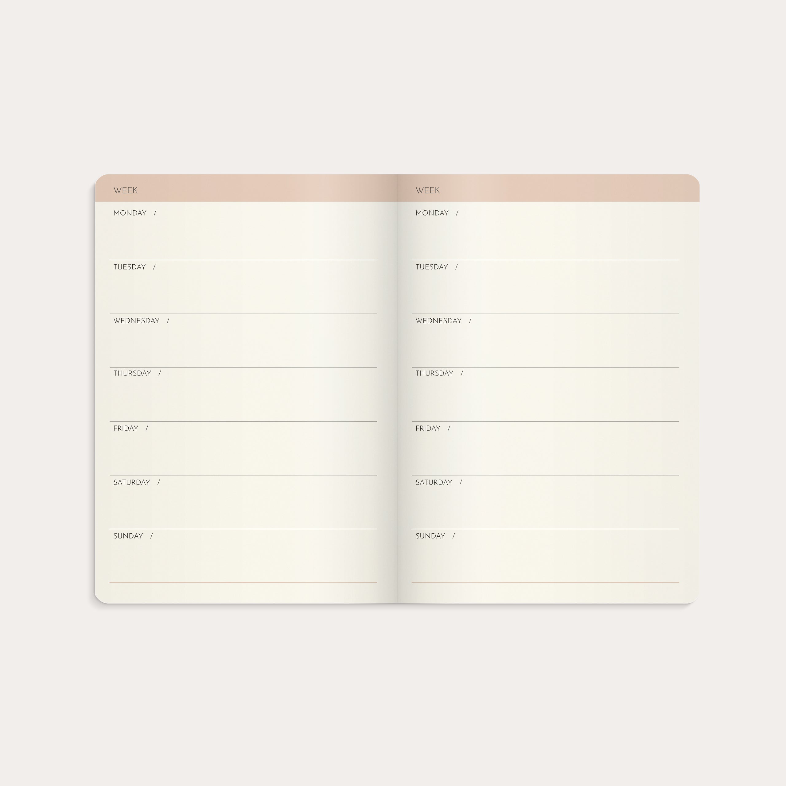Week Planner Deluxe A5