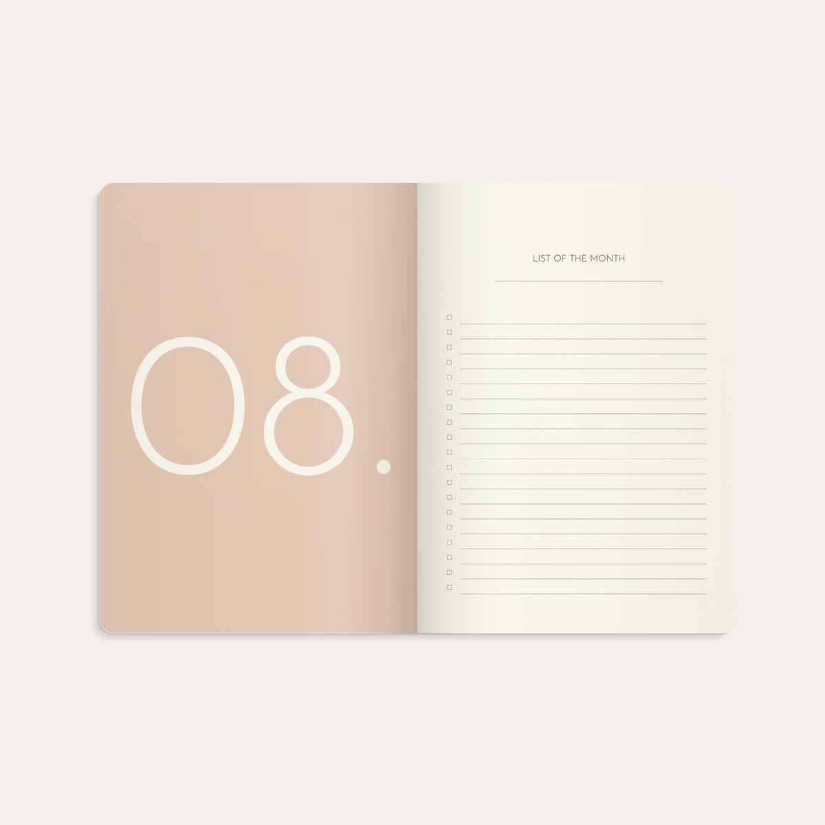 Week planner Deluxe