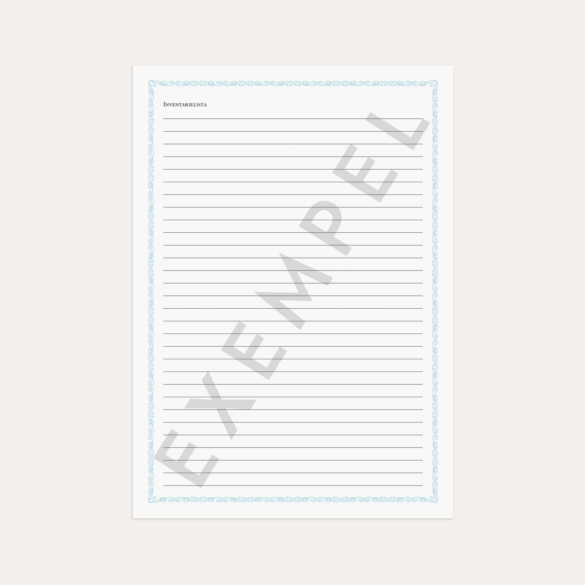 Hyreskontrakt lgh i 2:a hand + borgensförb 2 st – detail view