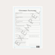 Gåvobrev fastighet