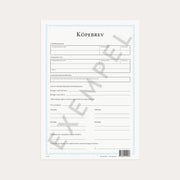 Köpebrev fastighet/tomträtt