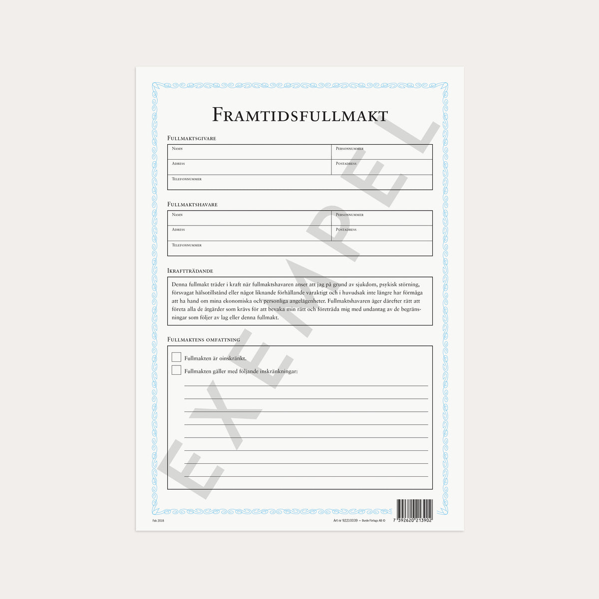 Framtidsfullmakt