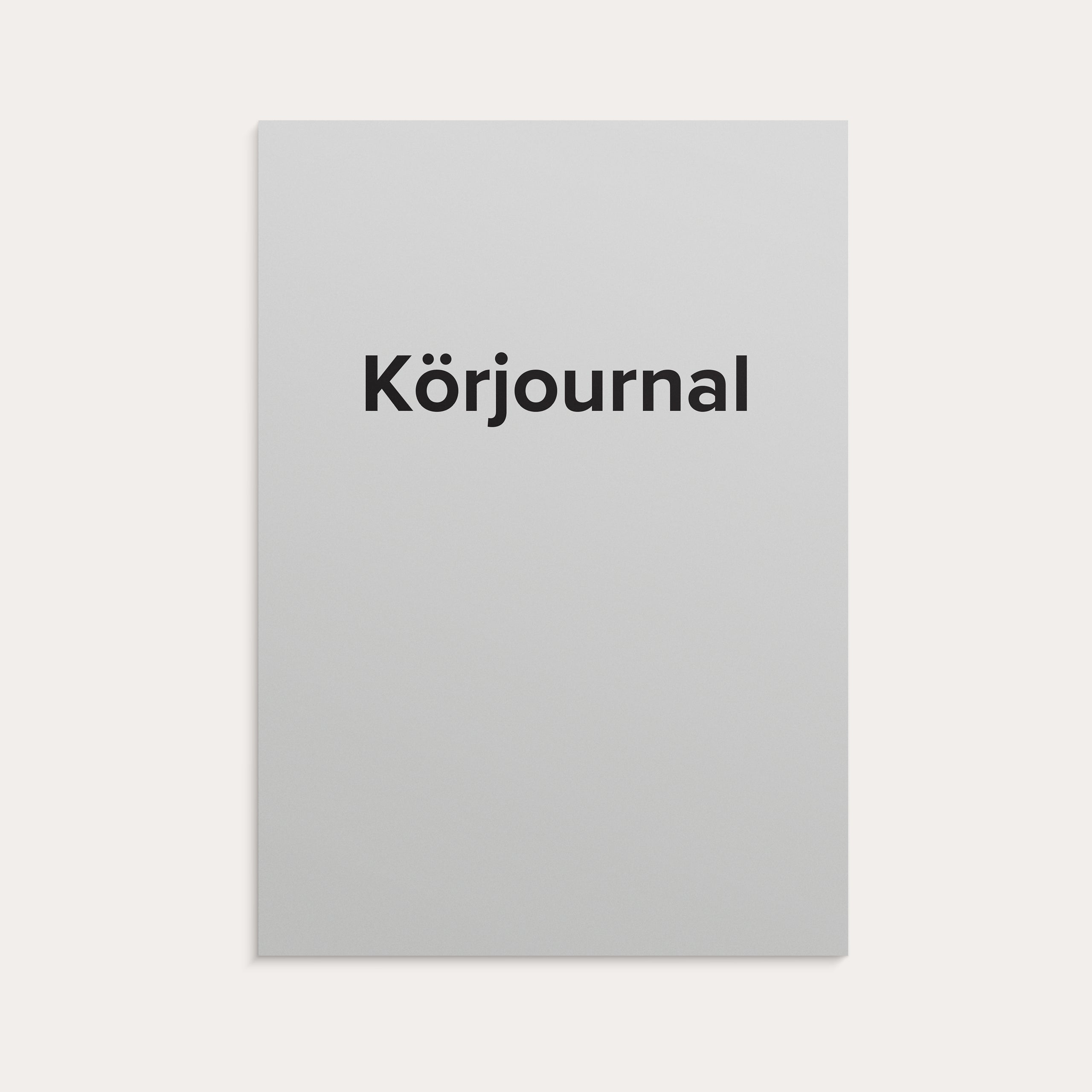 Körjournal A5