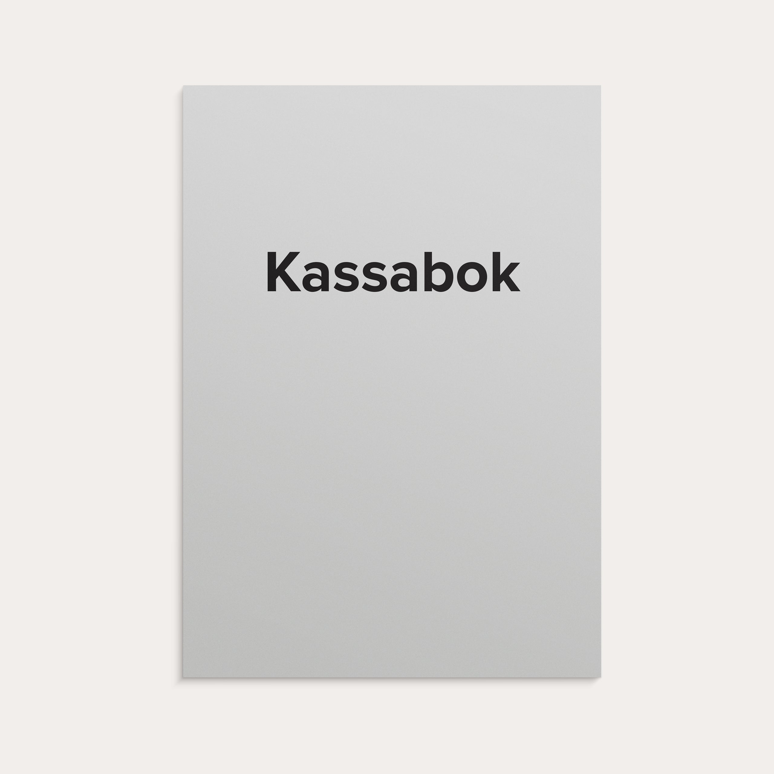 Kassabok A5