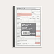 Lönekvitto A5 med 1 kopia 2 x 50 blad