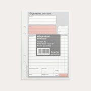 Följesedel A5 m 1 kopia kr-kolumn 2 x 50 blad