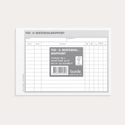 Tid- och materialrapport A5L 50 blad
