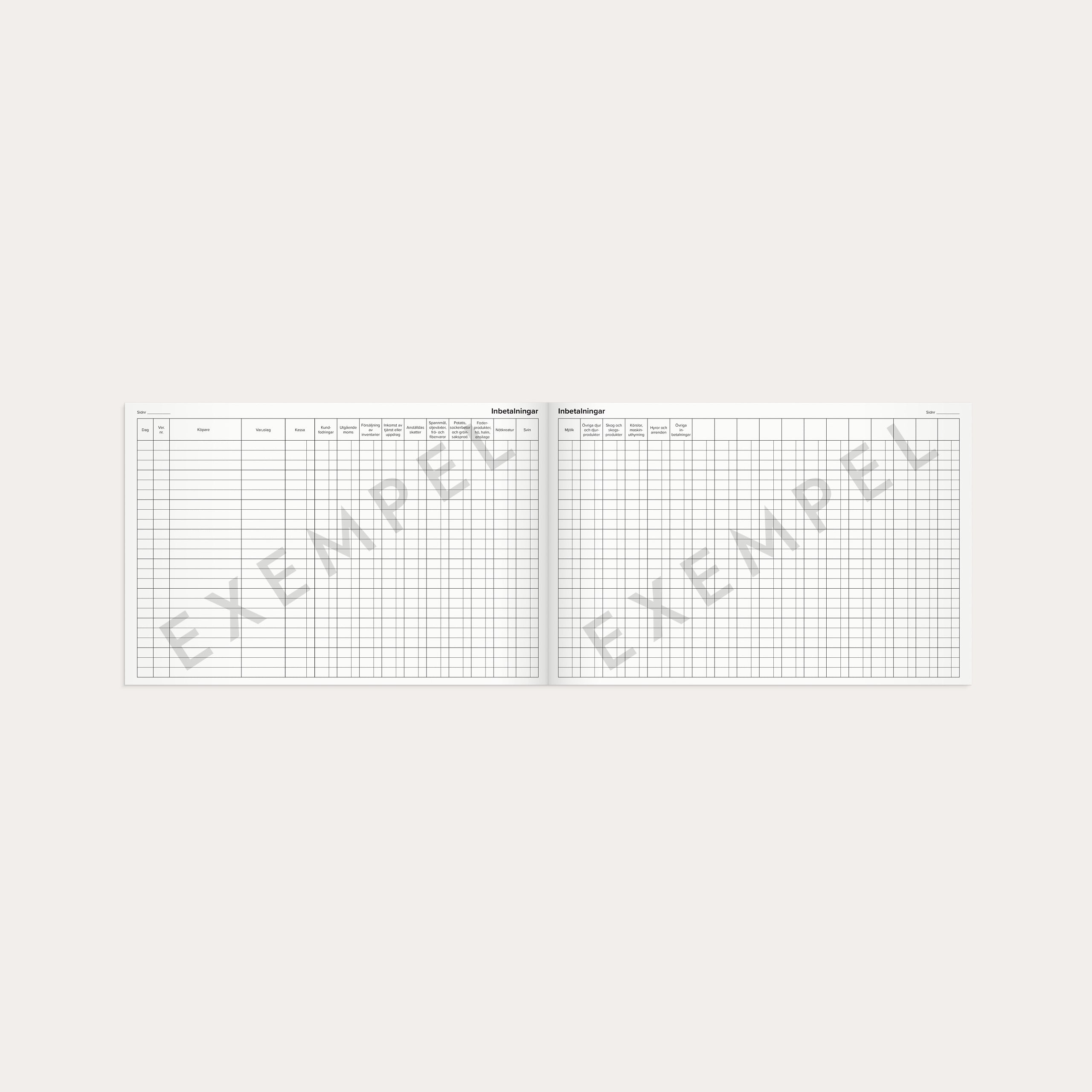 Jordbrukarens kassabok