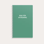 Bok för avvägning