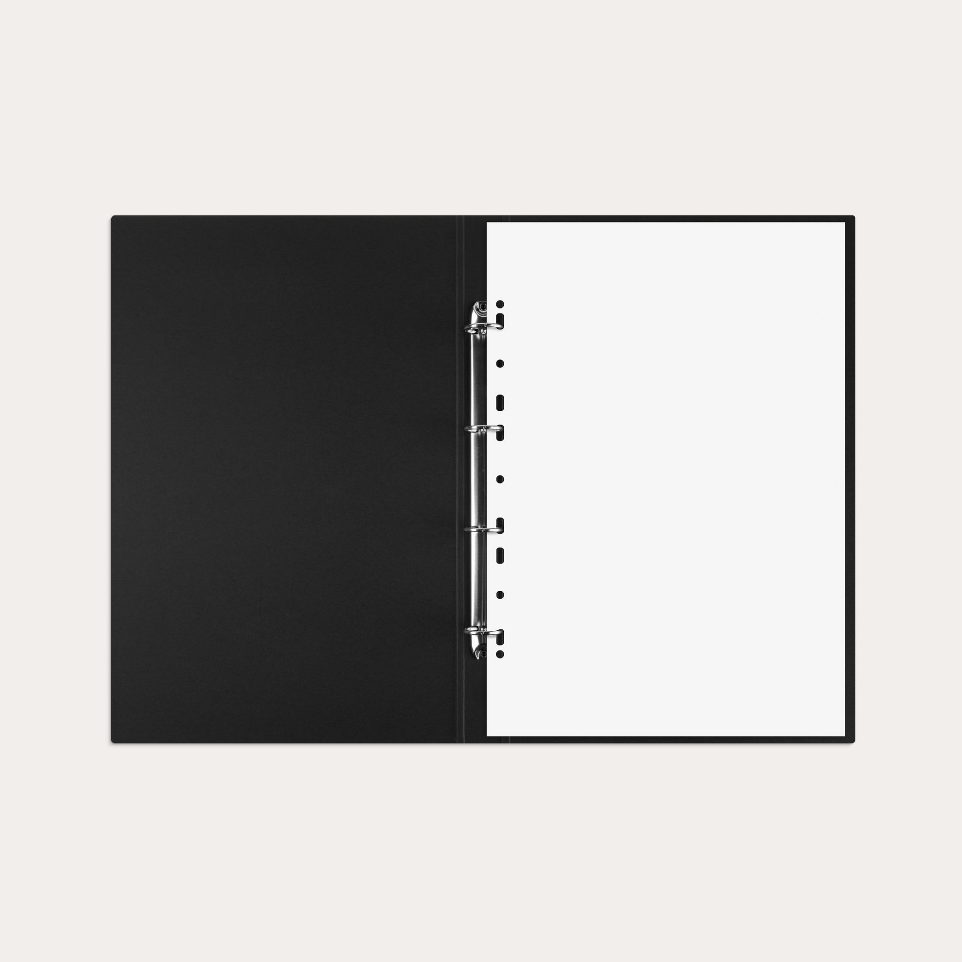 Urklippsalbum svart A3 – detail view