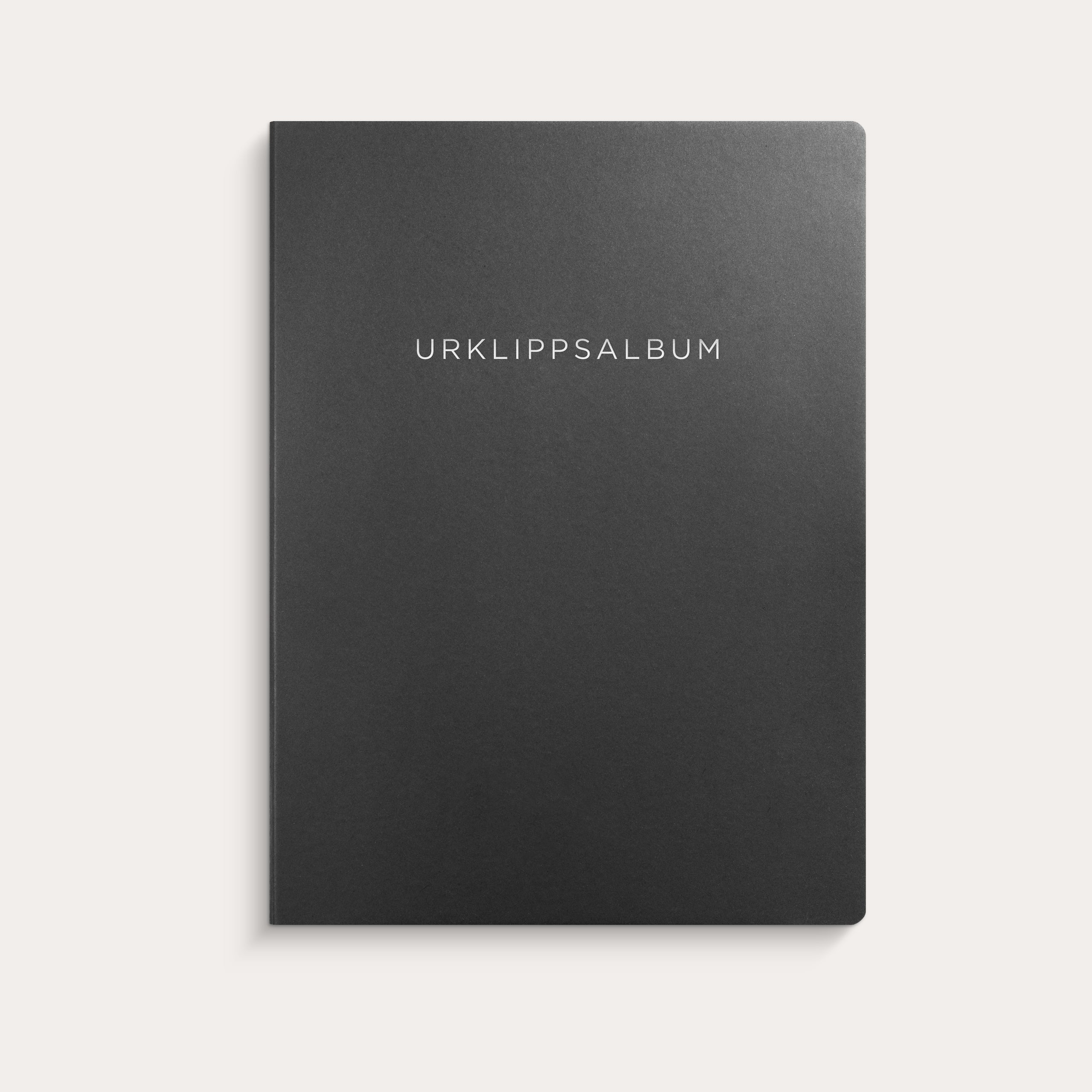 Urklippsalbum svart A3