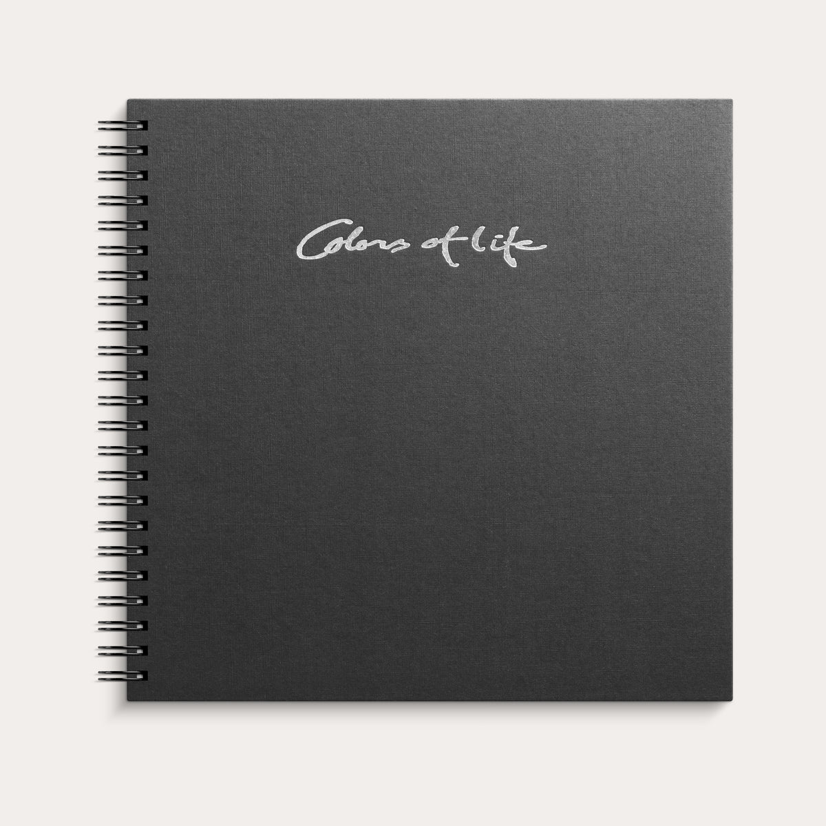 Photo Album Colors of Life Black 300x300 mm