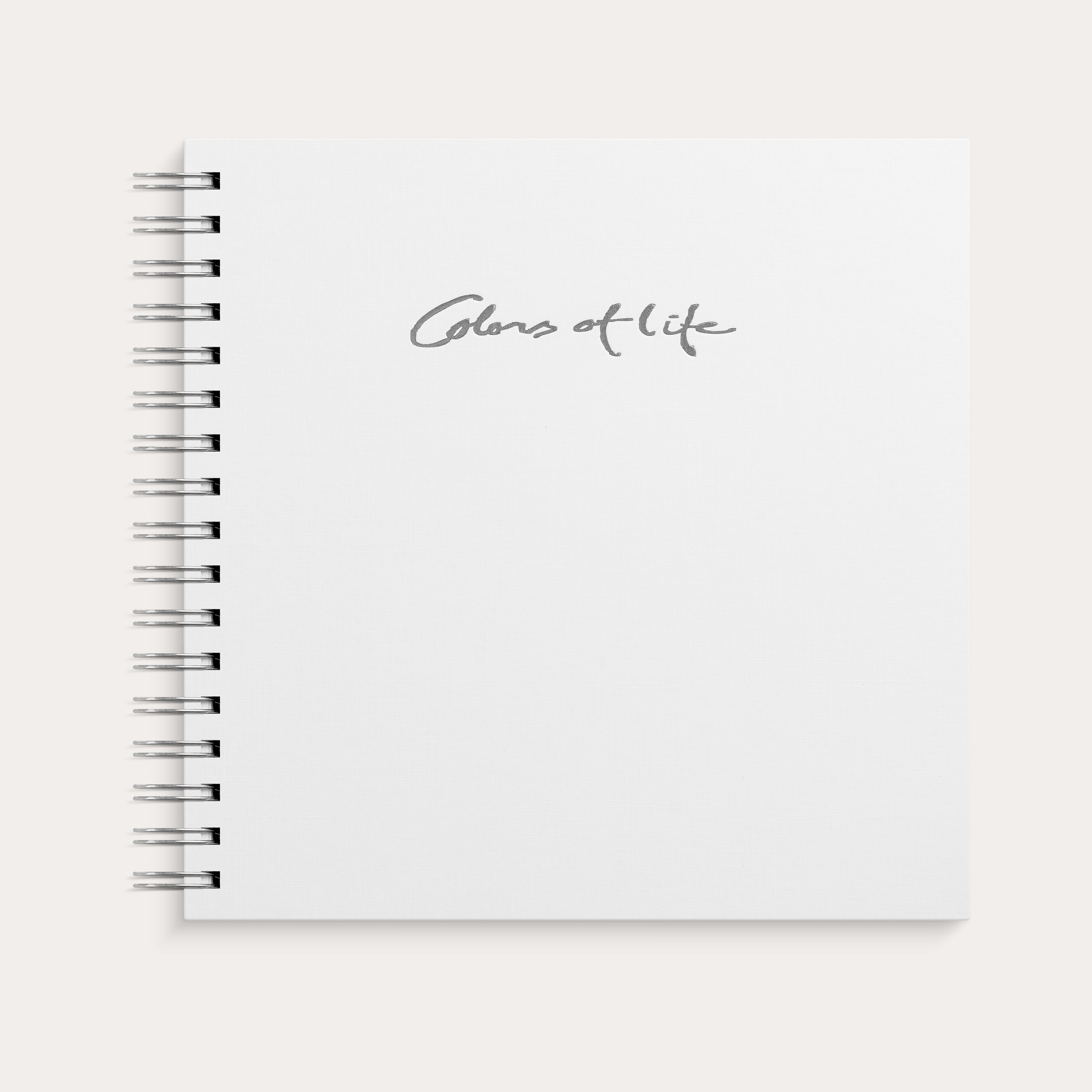 Photo album Colors of Life white 240x230 mm