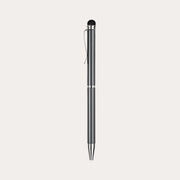Kugelschreiber Mini Touch Metallic Grau