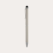 Kulpenna mini touch metallic ljusgrå