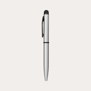 Stylo bille mini tactile argent