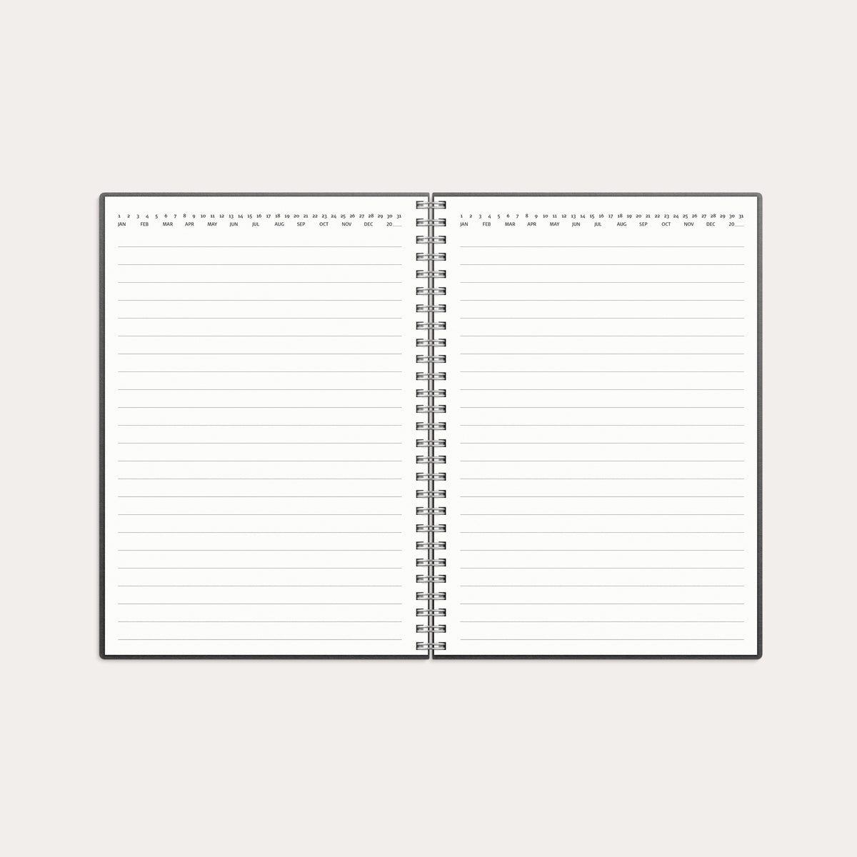 Carnet A5, noir
