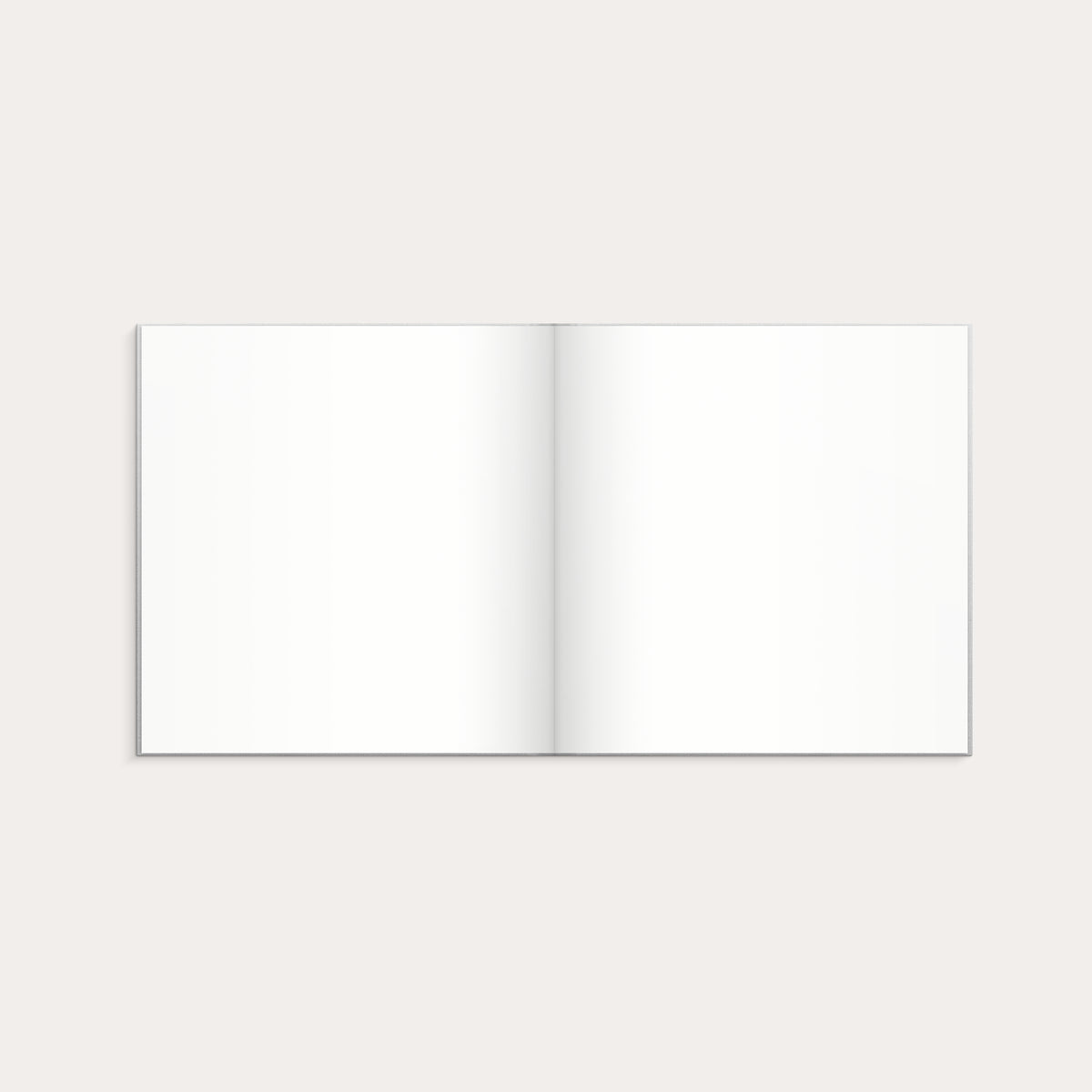 Guest Book Grey Linen