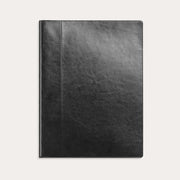 Omslag sort kunstlæder A4
