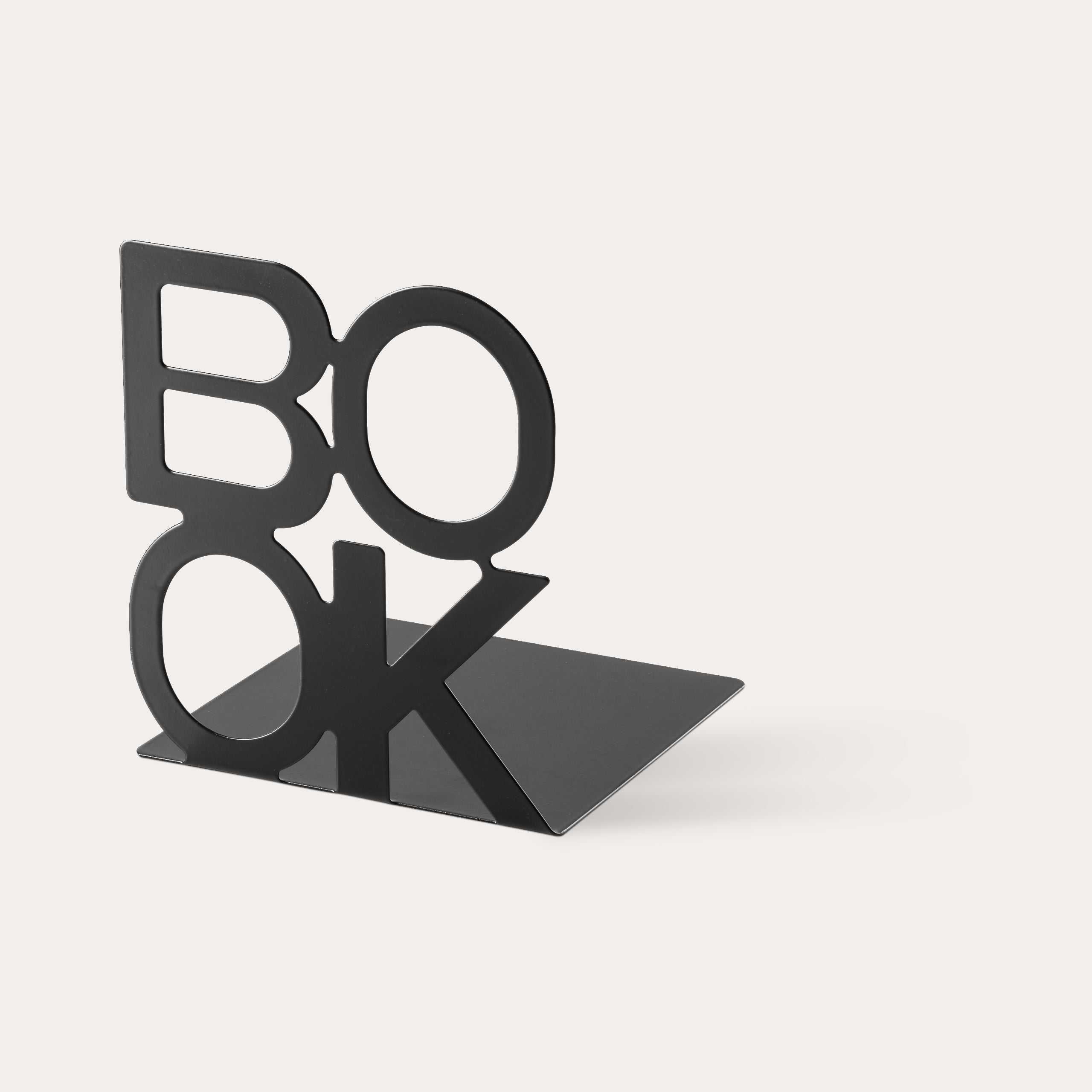 Bookend BOOK white 2-pack