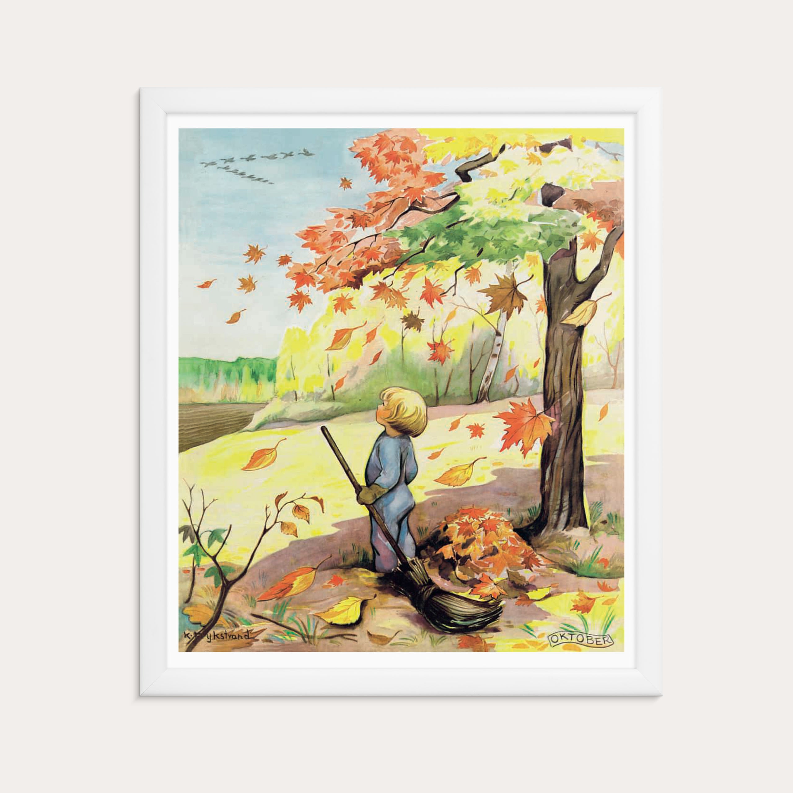 Månadstavla Kerstin Frykstrand 12 motiv