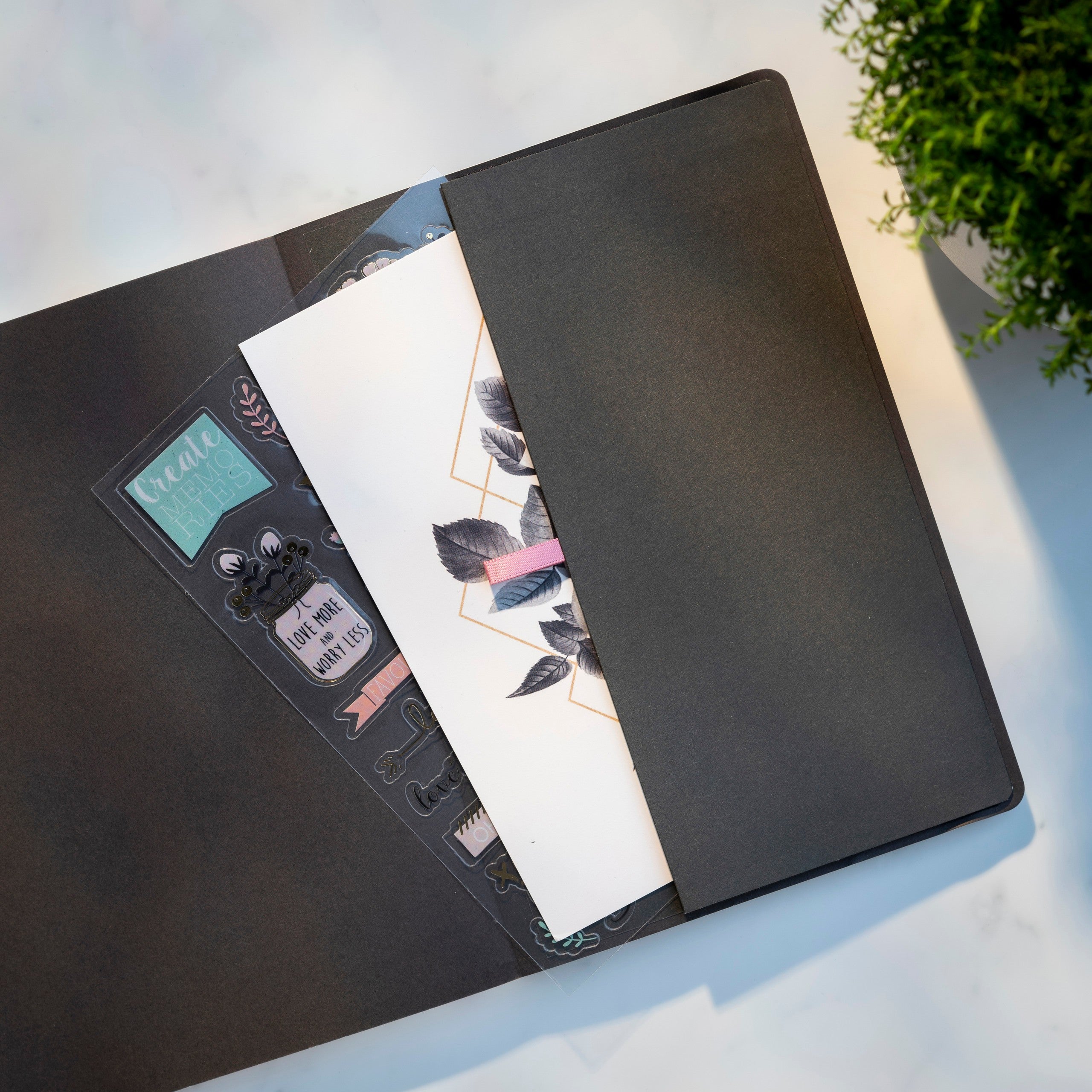 Carnet A5 Deluxe fleurs