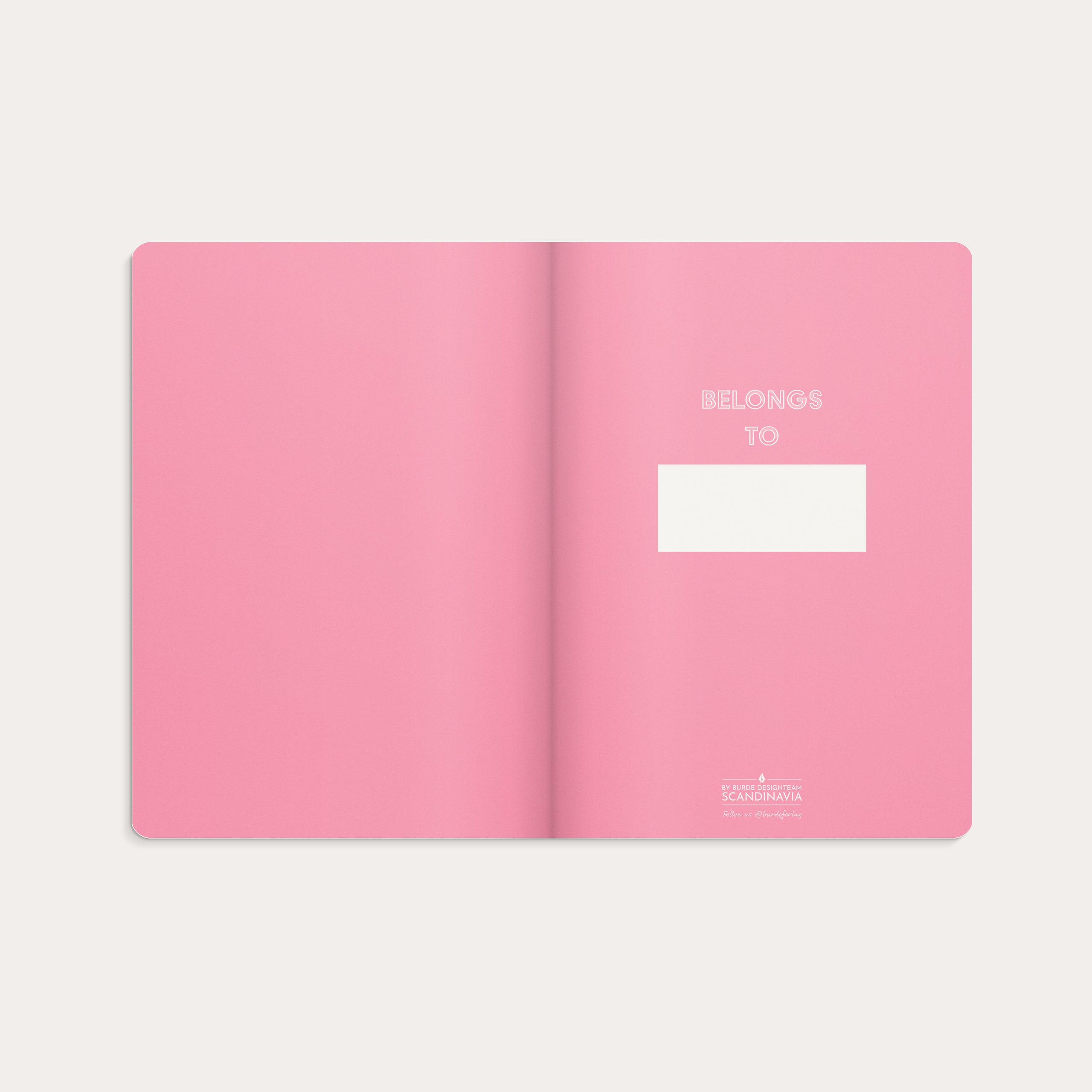 Notebook Deluxe A5 pink